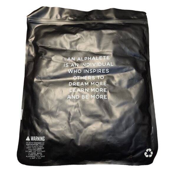 Alphalete Hero Seamless Long Sleeve in Sparrow Crew Neck Shirt - Picture 5 of 6